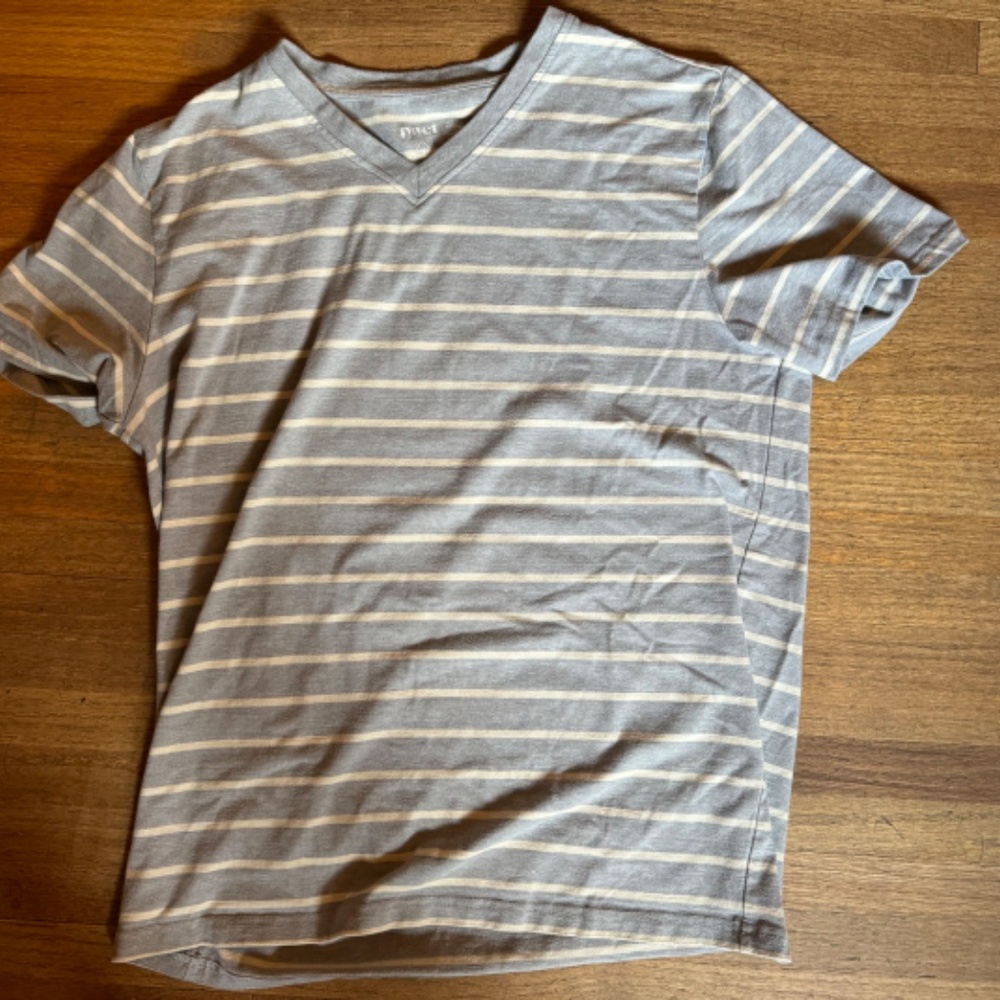Pact Men's Organic V-Neck Tee Shirt